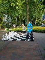 Park across from London hotel